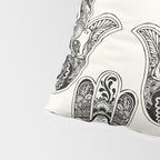 Hamsa Hand Avocado Pillow Sham Gallery Image 4