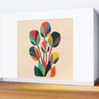 Ikebana - Geometric flower Wall Mural Gallery Image 2