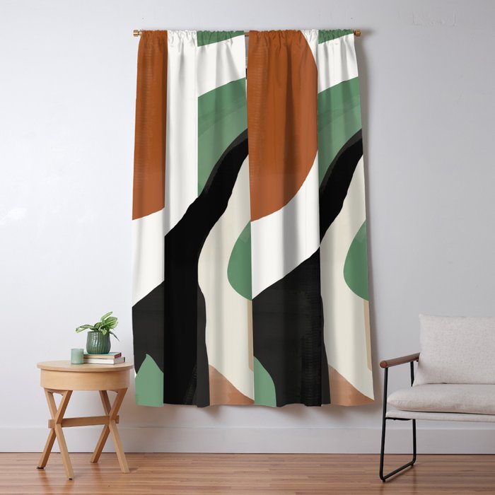 Abstract Art 37 Window Curtain Gallery Image 5