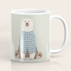 Whimsical Polar Bear Coffee Mug Gallery Image 1