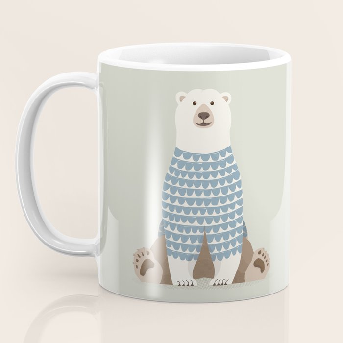 Whimsical Polar Bear Coffee Mug Gallery Image 3