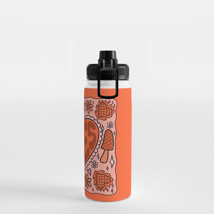 Aries Heart Water Bottle Gallery Image 2