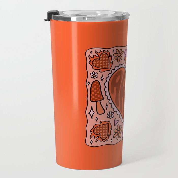 Aries Heart Travel Mug Gallery Image 3