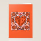 Aries Heart Stationery Card Gallery Image 2
