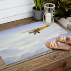J-3 Piper Cub Aircraft Outdoor Rug Gallery Image 2