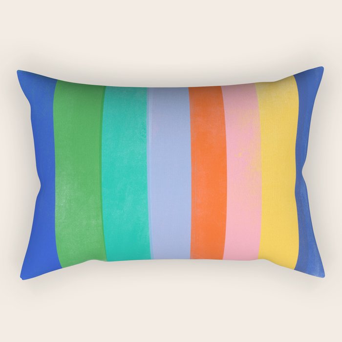 stripe study 37 Rectangular Pillow Gallery Image 1