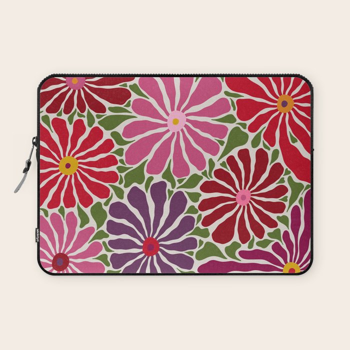 Lazy Florals #3 Laptop Sleeve Gallery Image 1