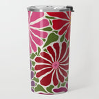 Lazy Florals #3 Travel Mug Gallery Image 2