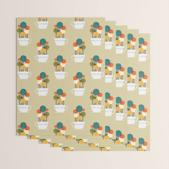 Life in a cup Wrapping Paper Gallery Image 3