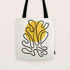 Sun Leaf: Matisse Edition | Mid Century Series Tote Bag Gallery Image 1