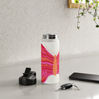 Psychedelic Butterfly Water Bottle Gallery Image 4