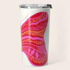 Psychedelic Butterfly Travel Mug Gallery Image 2