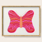 Psychedelic Butterfly Serving Tray Gallery Image 1