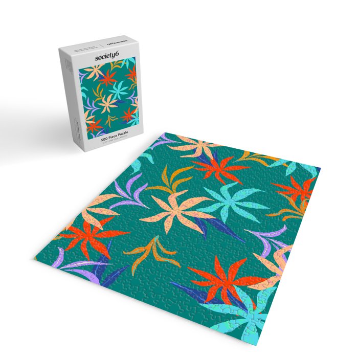 Tropicana Green Jigsaw Puzzle Gallery Image 2
