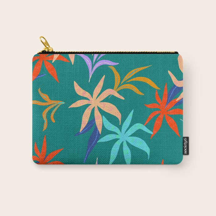Tropicana Green Carry All Pouch Gallery Image 1