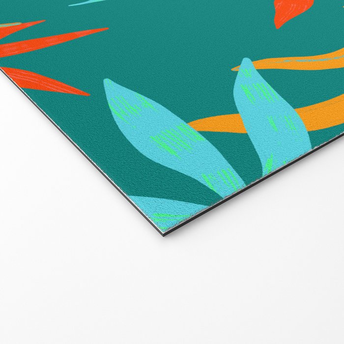 Tropicana Green Welcome Mat Gallery Image 2