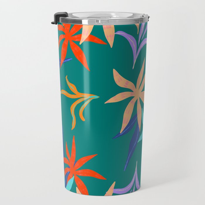 Tropicana Green Travel Mug Gallery Image 3