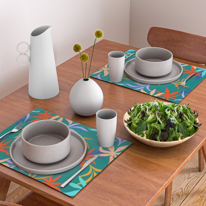 Tropicana Green Placemat Gallery Image 2