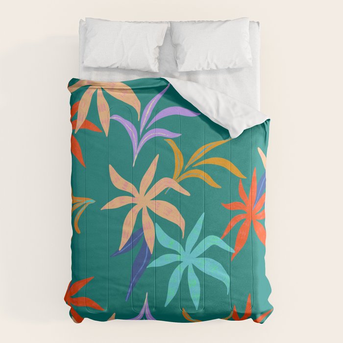 Tropicana Green Comforter Gallery Image 1