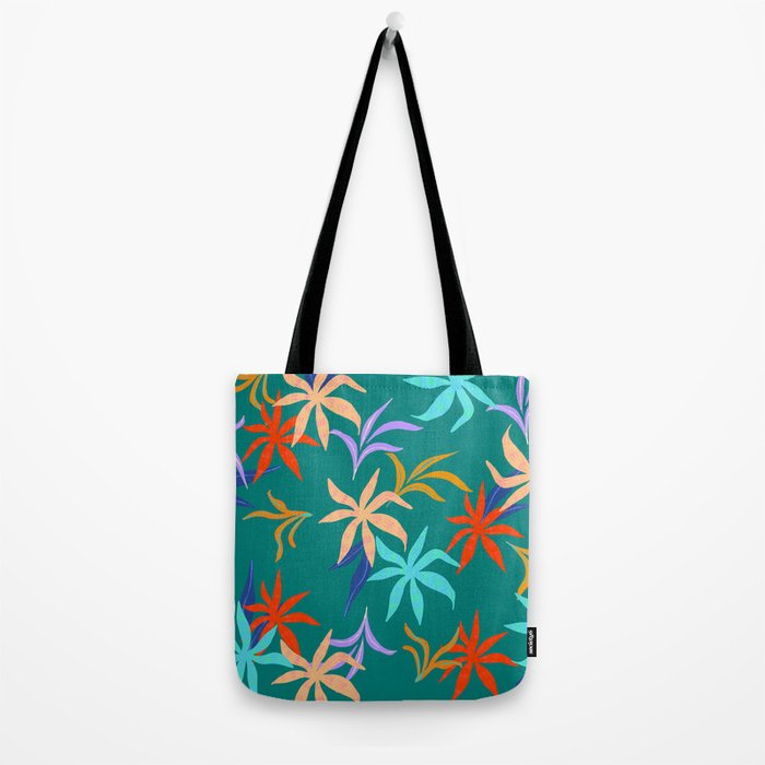 Tropicana Green Tote Bag Gallery Image 2