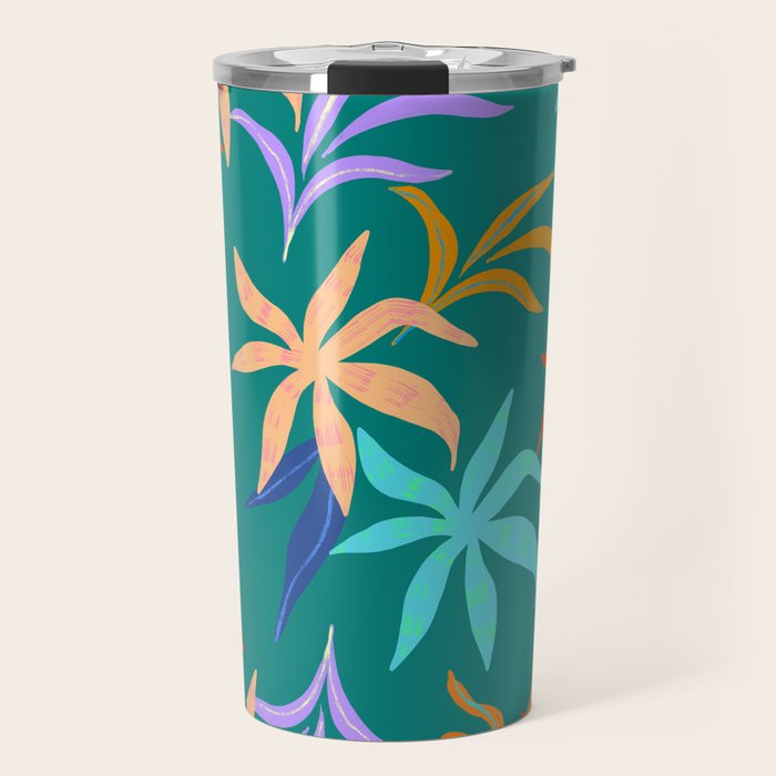Tropicana Green Travel Mug Gallery Image 1