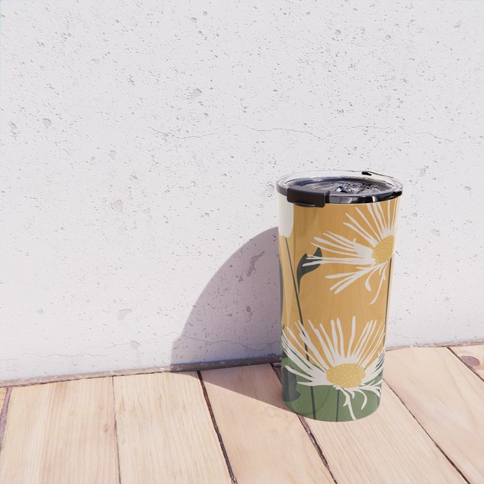 Abstract Florals 3 Travel Mug Gallery Image 4