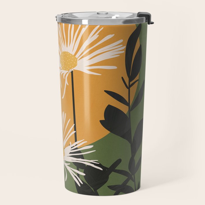 Abstract Florals 3 Travel Mug Gallery Image 2