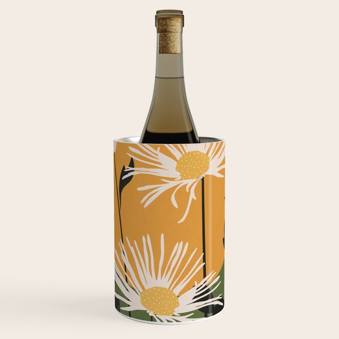 Abstract Florals 3 Wine Chiller Gallery Image 1