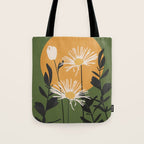 Abstract Florals 3 Tote Bag Gallery Image 1