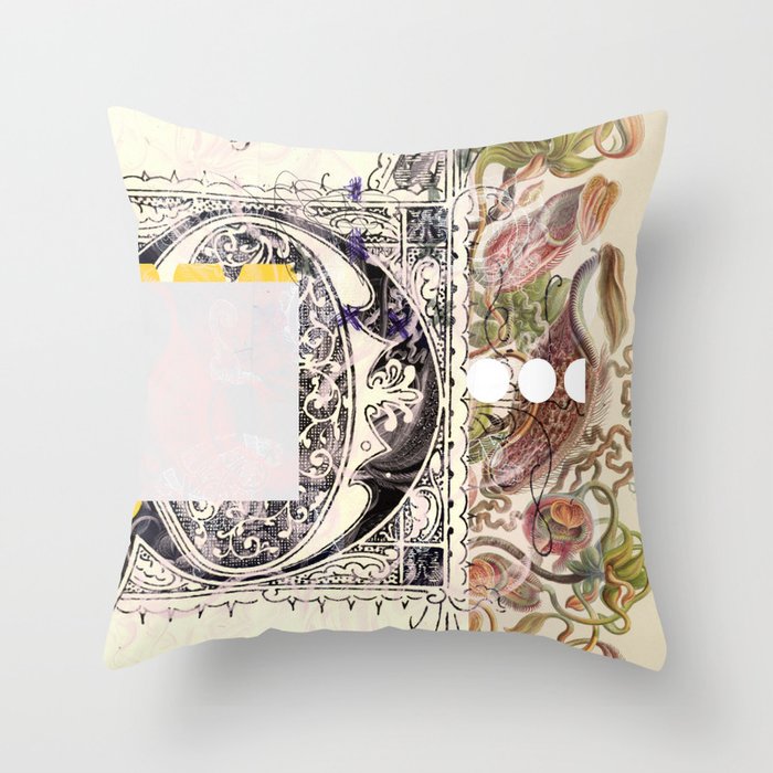daydream floating g Throw Pillow Gallery Image 6