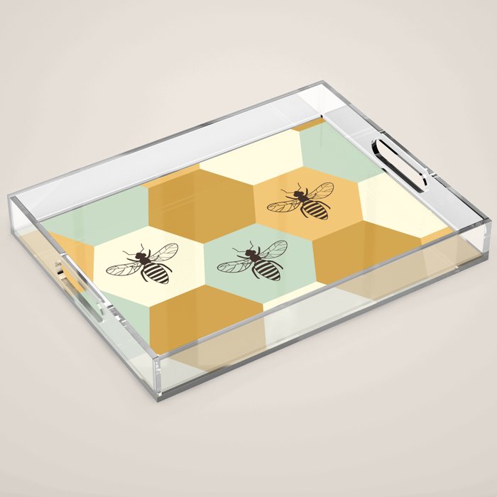 Beehive Acrylic Tray Gallery Image 1