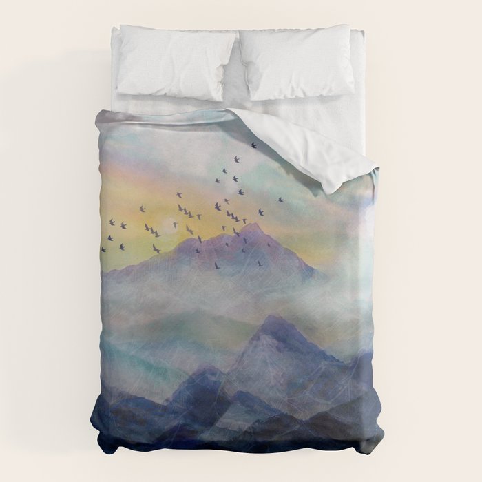 Mountain Sunrise Duvet Cover Gallery Image 6