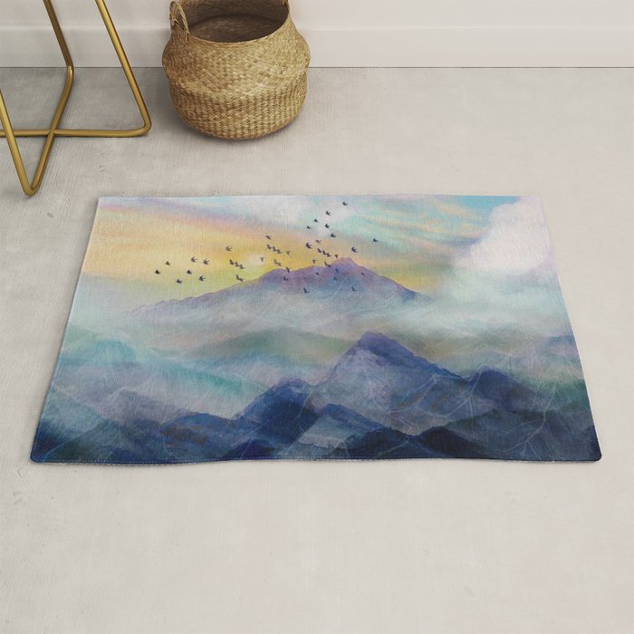 Mountain Sunrise Rug Gallery Image 1