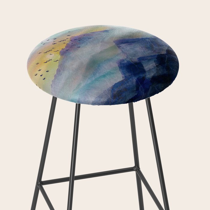 Mountain Sunrise Stool Gallery Image 2
