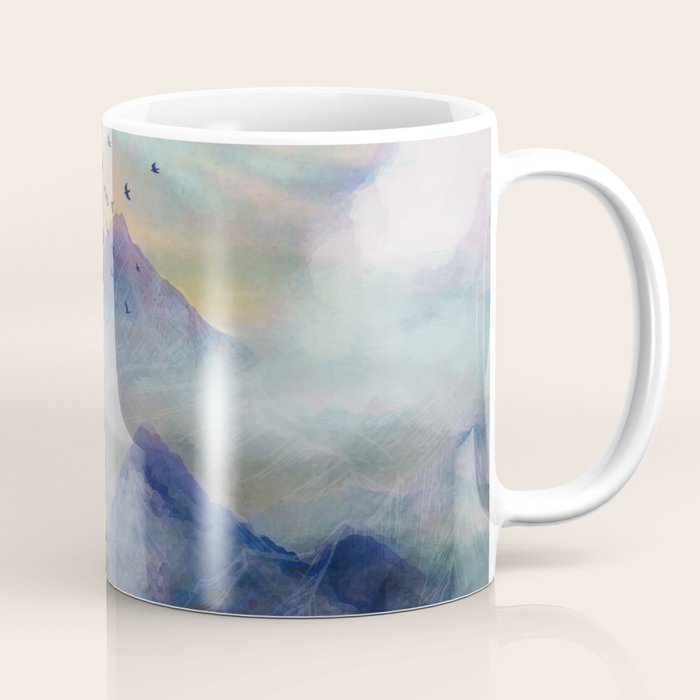 Mountain Sunrise Coffee Mug Gallery Image 1