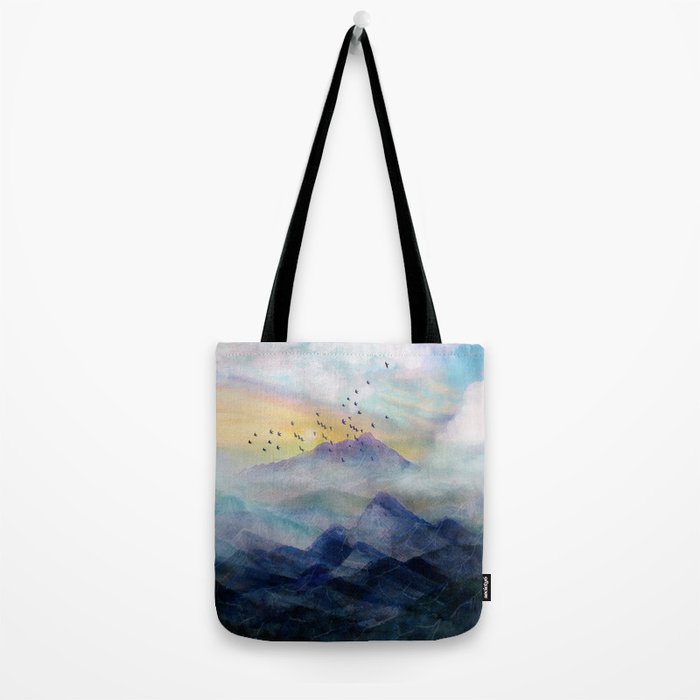 Mountain Sunrise Tote Bag Gallery Image 2