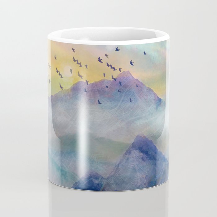Mountain Sunrise Coffee Mug Gallery Image 4