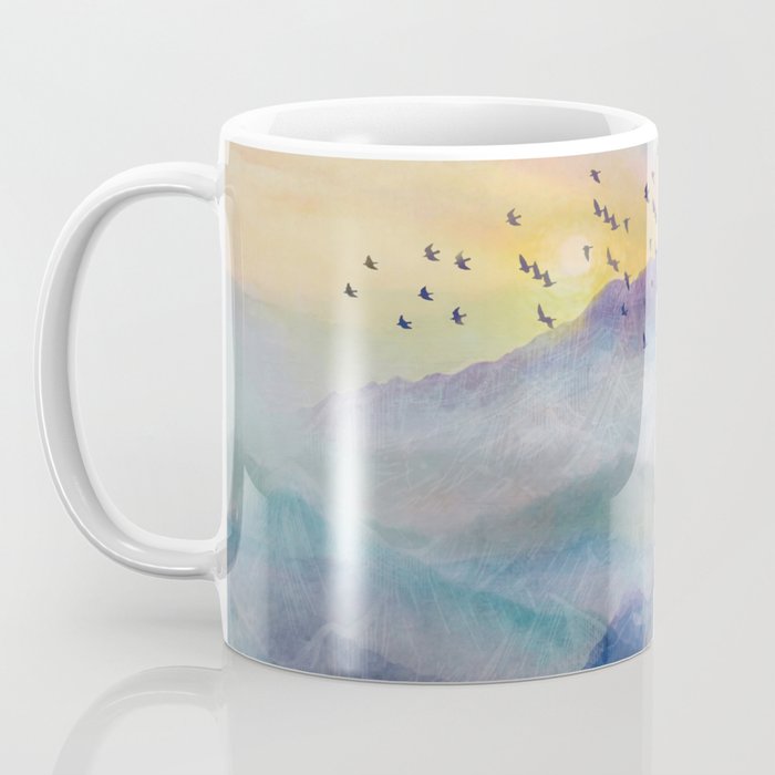 Mountain Sunrise Coffee Mug Gallery Image 3