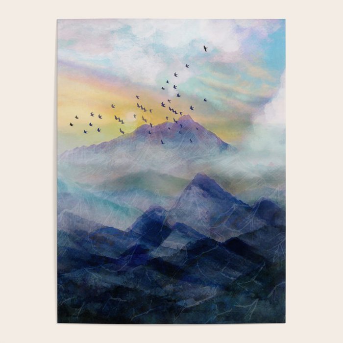 Mountain Sunrise Poster Gallery Image 4