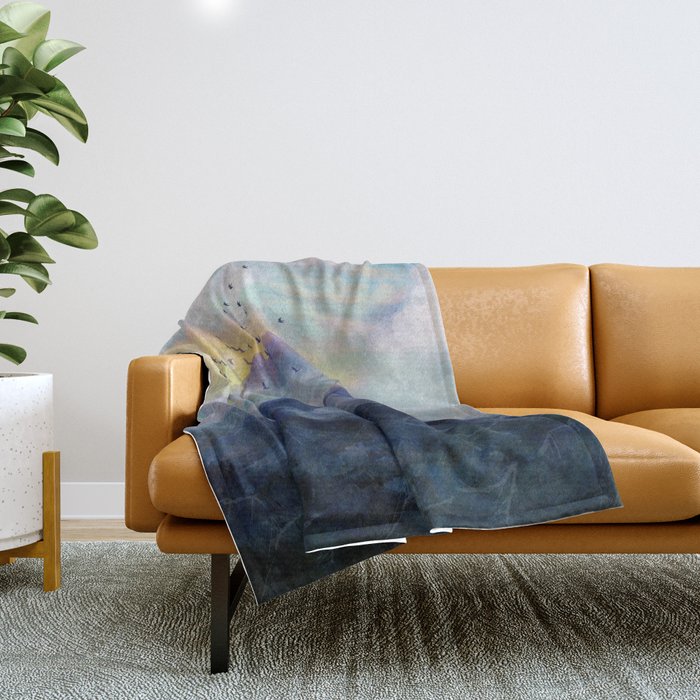 Mountain Sunrise Throw Blanket Gallery Image 1
