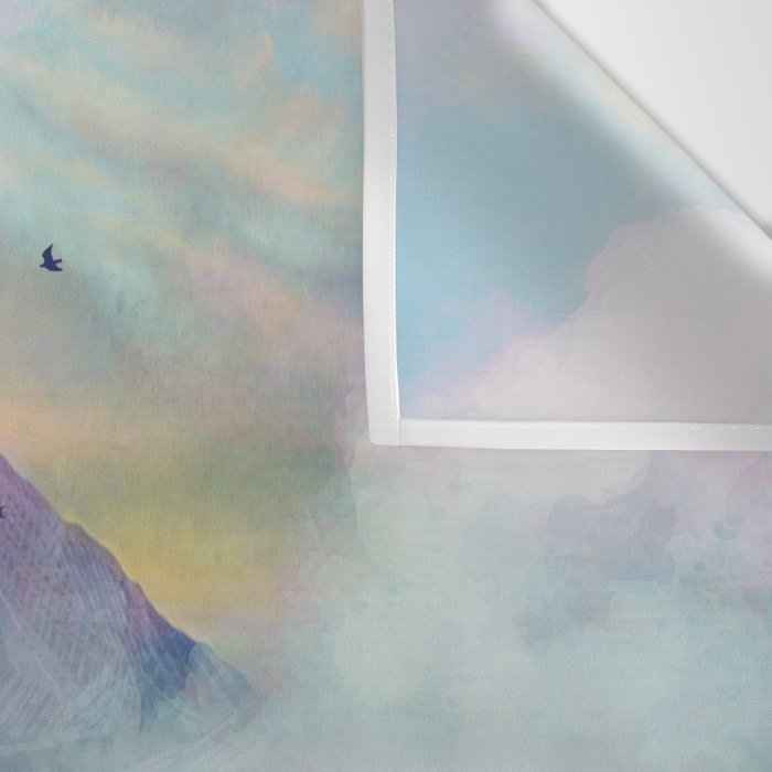 Mountain Sunrise Wall Tapestry Gallery Image 3