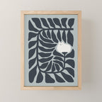 Cat and Plant 81 Mini Art Print Gallery Image 1