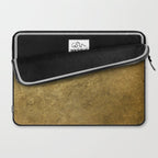 Golden texture background. Vintage gold. Laptop Sleeve Gallery Image 2