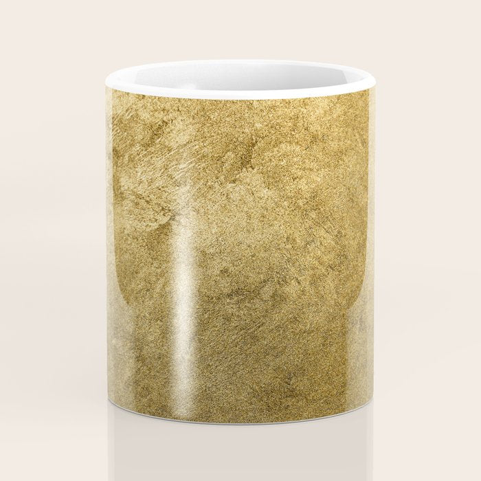 Golden texture background. Vintage gold. Coffee Mug Gallery Image 4