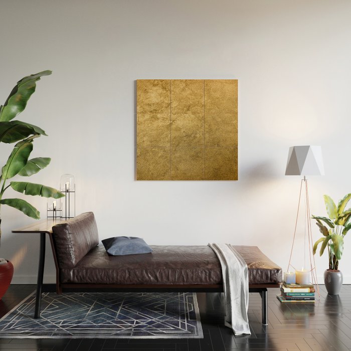 Golden texture background. Vintage gold. Wood Wall Art Gallery Image 2