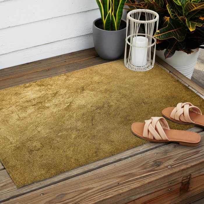 Golden texture background. Vintage gold. Outdoor Rug Gallery Image 2