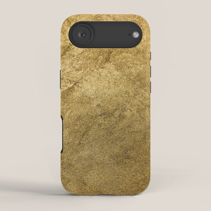 Golden texture background. Vintage gold. iPhone Case Gallery Image 2