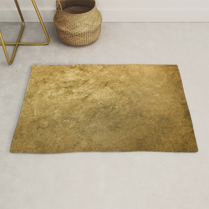 Golden texture background. Vintage gold. Rug Gallery Image 1