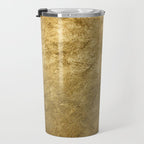 Golden texture background. Vintage gold. Travel Mug Gallery Image 3