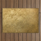Golden texture background. Vintage gold. Outdoor Rug Gallery Image 1